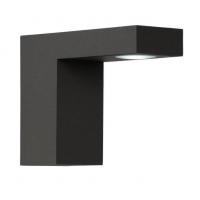 Уличный настенный светодиодный светильник Lucide Texas Black