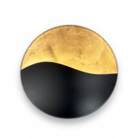 Настенный светильник Ideal Lux Sunrise Nero E Oro