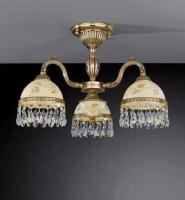 Потолочная люстра Reccagni Angelo verde 6306